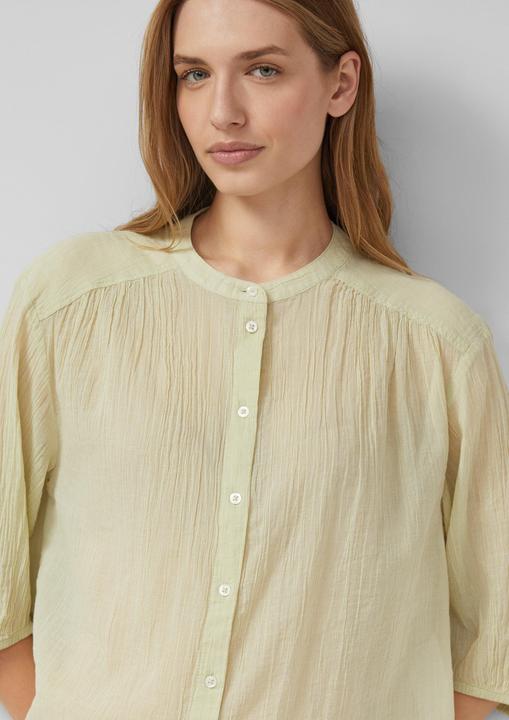 Immagine prodotto s.Oliver Leichte Baumwollbluse mit 3/4-Ärmeln und Struktur (46)