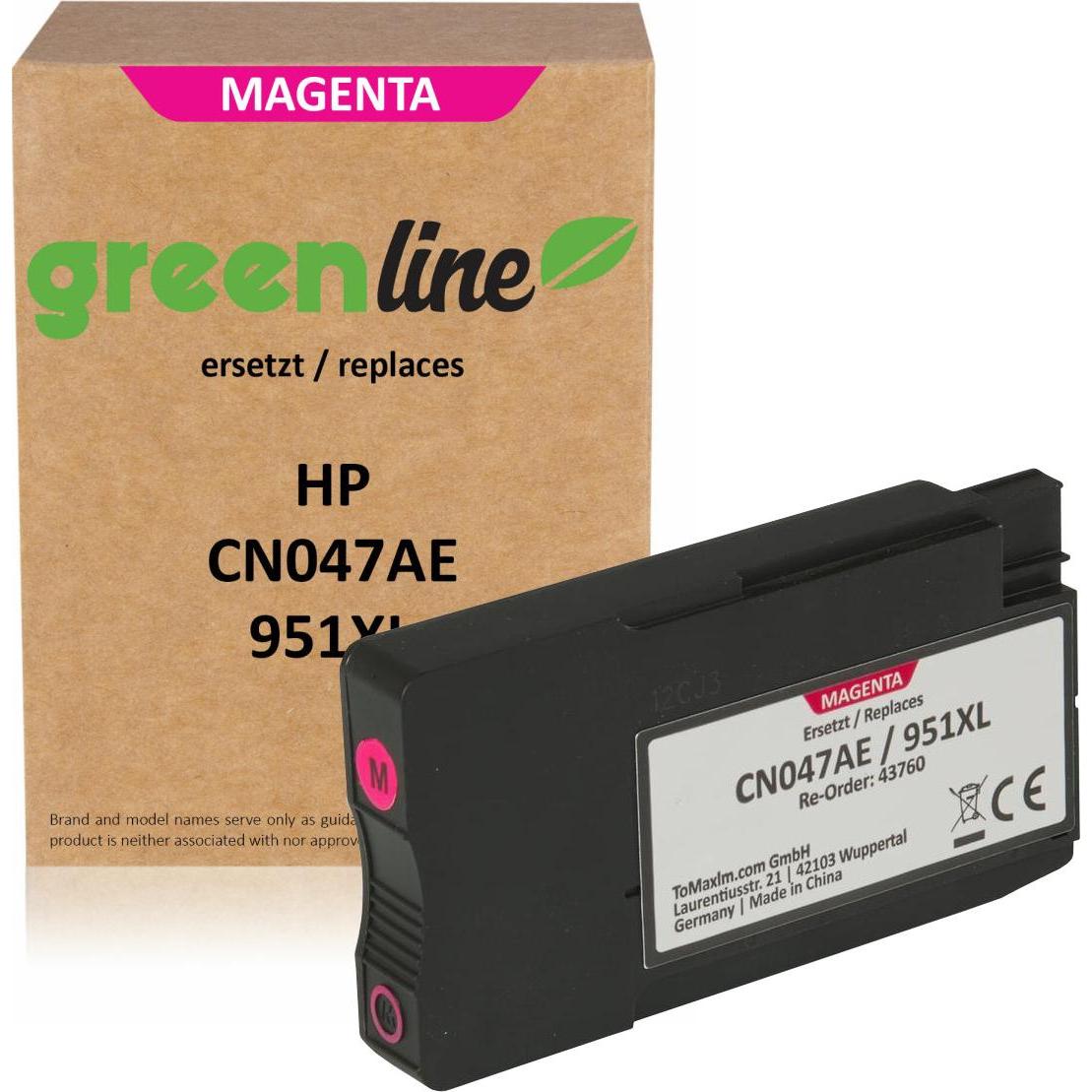 Inkadoo, Druckerpatrone, greenline Kompatibel Tinten für HP OfficeJet Pro 276 (M)