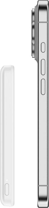 Immagine prodotto Belkin BoostCharge Slim 5000mAh mag.Powerb. 7,5W weiss BPD010hqWH (5000 mAh, 15 W)