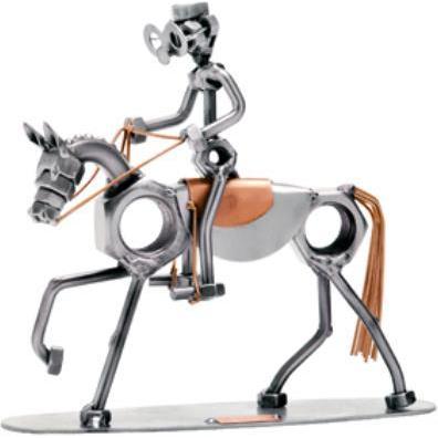 Hinz & Kunst, Deko Objekt, 394 - Figur "Reiter" (23 x 7 x 23 cm)