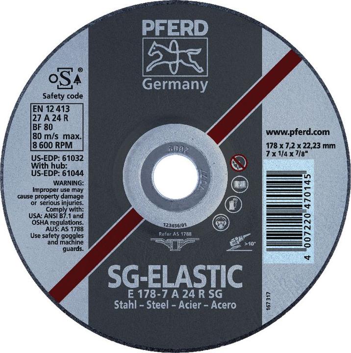Immagine prodotto Pferd Disco di sgrossatura (24)