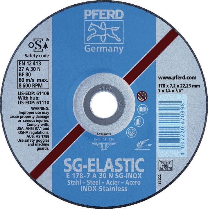 Immagine prodotto Pferd Disco di sgrossatura (30)