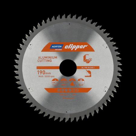 MGA, Sägeblatt, NORTON CLIPPER Aluminiumkarbidklinge 255x3,0/2,2x30 Z80 - 70184608139