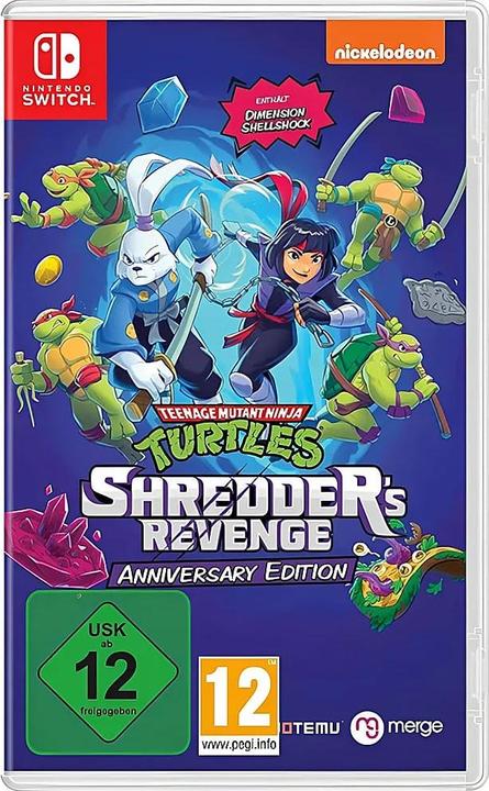 Wild River Games Teenage Mutant Ninja Turtles: Shredder’s Revenge - Anniversary Edition (Switch, DE)