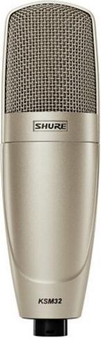 Actual product image Shure KSM32/SL, premium condenser microphone