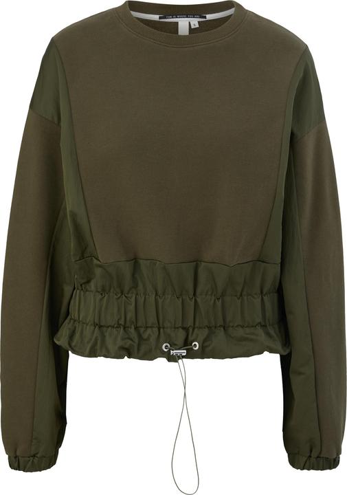 Produktbild s.Oliver Sweatshirt Sweatshirt mit Nylon-Details (L)