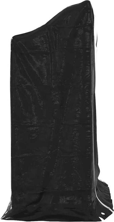 Productafbeelding vidaXL Brandhoutrek met regenhoes 100,5x40,5x110,5 cm Brandhoutrek