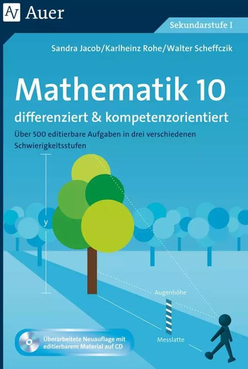 Produktbild Mathematik 10 differenziert u. kompetenzorientiert (Deutsch, Karlheinz Rohe, Sandra Jacob, Walter Scheffczik, 2022)