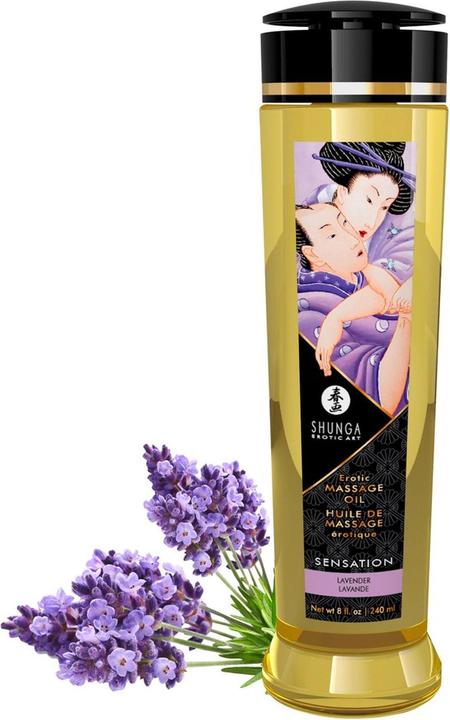 Produktbild Shunga Sensation Lavendel (240 ml)