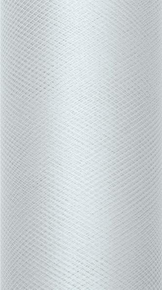 Produktbild Partydeco Tulle Plain, grey, 0.15 x 9m (1 pc. / 9 lm) (1 Stück)