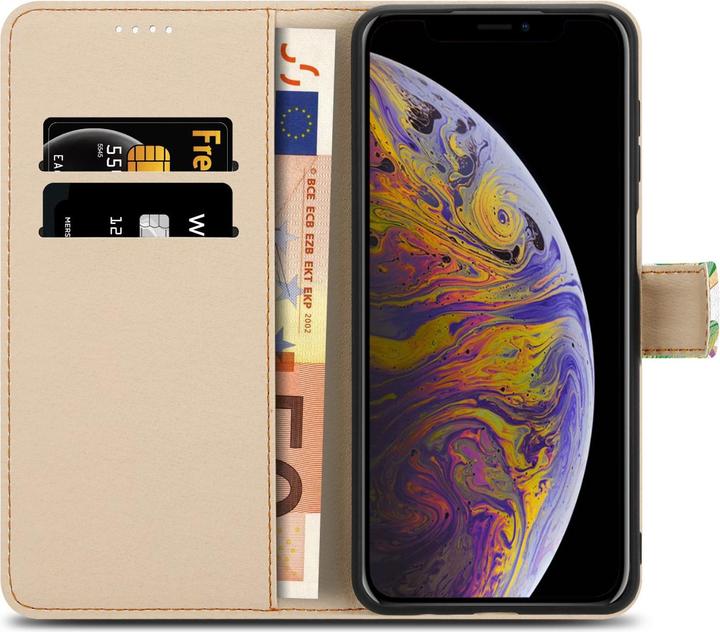 Produktbild Cadorabo Book Hülle mit Print (Apple iPhone X)