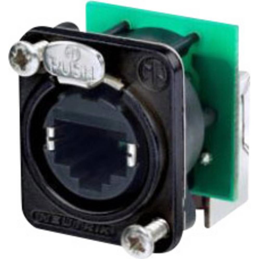 Neutrik NE8FDP-R-B - 26 mm - 31 mm - -30 - 80 °C, Elektronikkabel + Stecker, Schwarz