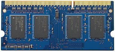 Actual product image HP 2GB 13333Mhz DDR3 PC-10600 (1 x 2GB, 13333 MHz, DDR3-RAM, SO-DIMM)