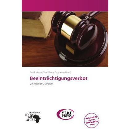 Beeinträchtigungsverbot, Fachbücher