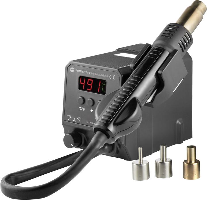 Produktbild Toolcraft Heissluft-Löt-/Entlötsystem für SMD
