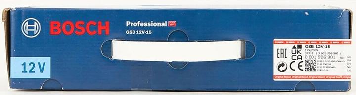 Productafbeelding Bosch Professional GSB 12V-15 Professional (Solo versie) (Oplaadbare batterij)