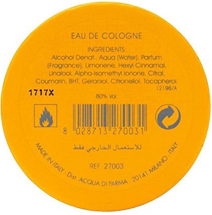 Actual product image Acqua Di Parma colonia pura (Eau de cologne, 180 ml)