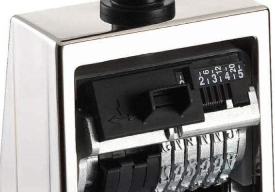 Image du produit Reiner Tampon de numérotation Schrifth. 5,5mm