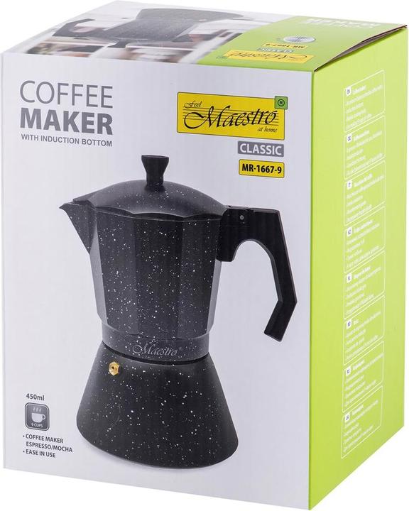 Actual product image Maestro Kawiarka na 9 filiżanek MR-1667-9 (9 T.)
