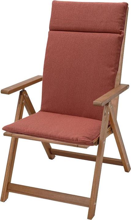 Produktbild Natura Punto Gartenstuhl Hochlehner-Auflage by Madison, 4er Set (120 x 50 cm)