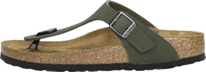 Actual product image Birkenstock GIZEH Kids Birko-Flor Narrow - Green Nubuck (34)