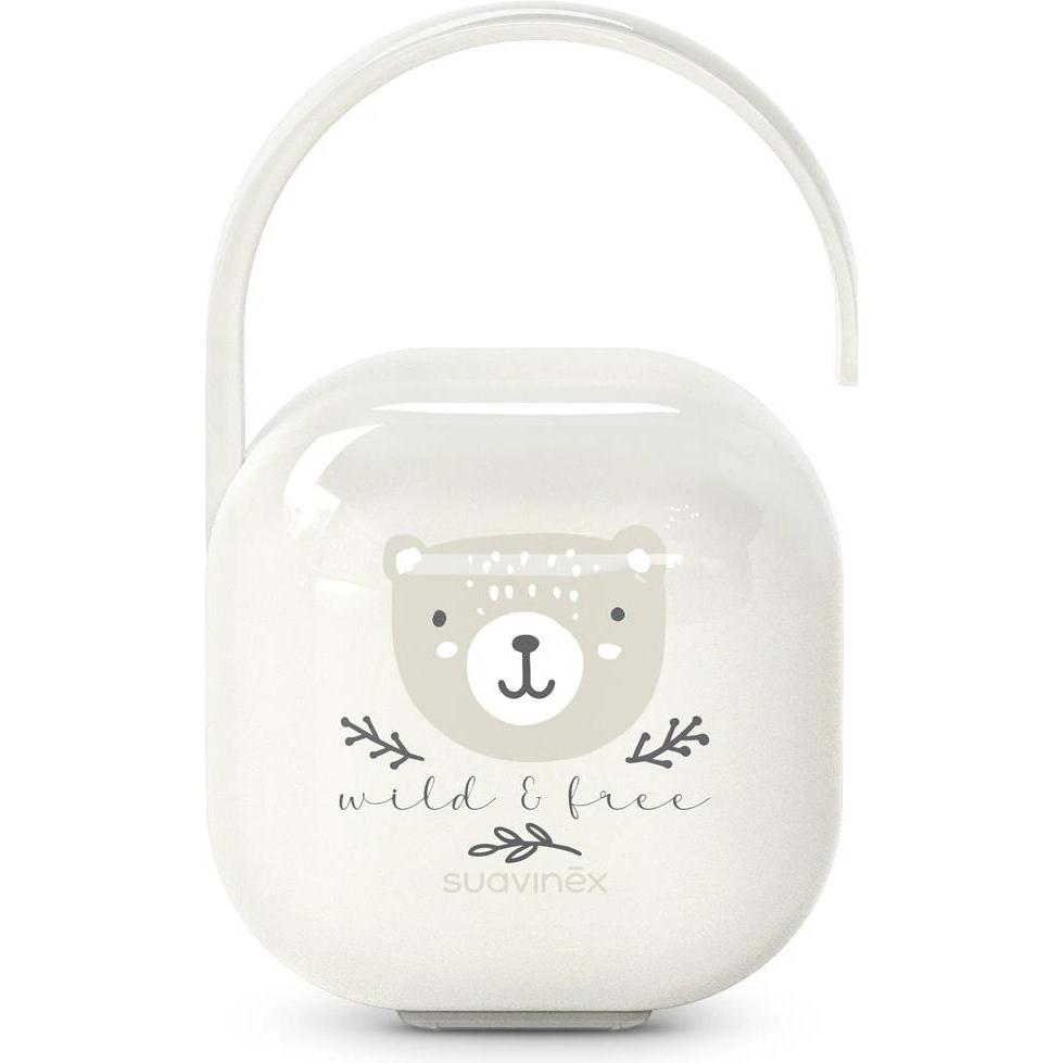 Suavinex, Accessori per ciuccio, MAM BABY 309136 ETUI NA SMOCZEK Beżowy WILD&FREE