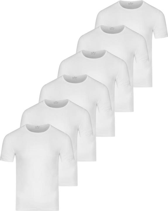 Produktbild Ragman 6er Pack Basic Unterhemd / Shirt Kurzarm (XXL)