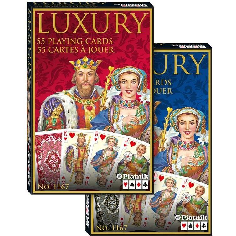 Piatnik Cards single Luxury Deck of 55 cards (16711)