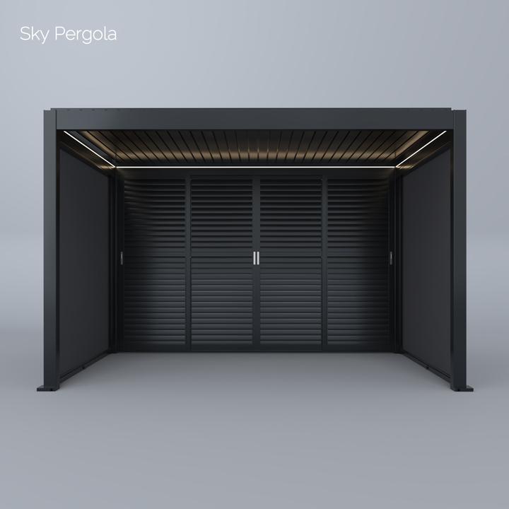 Immagine prodotto Spa Solutions Pergola in alluminio SkyMotion LED 3m x 4m (400 cm, 300 cm)
