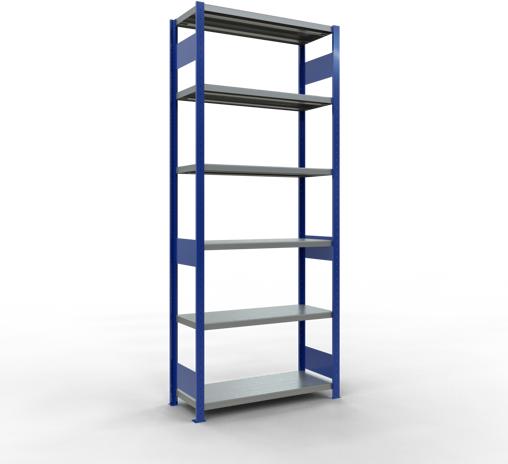 Actual product image Schulte Lagertechnik MULTIplus250 basic racking system with length ledgers