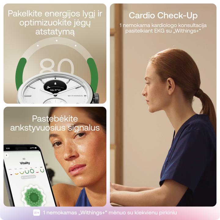 Produktbild Withings ScanWatch 2 (42 mm, nur WLAN)