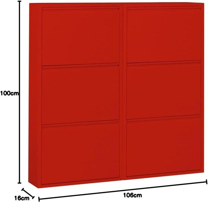 Produktbild Ebuy24 Pisa (100 x 16 x 106 cm)