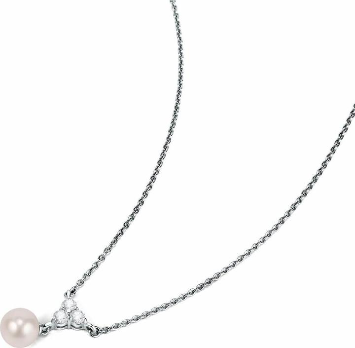Image du produit Morellato Charmant collier en argent avec perle Gioia SAER50 (L)