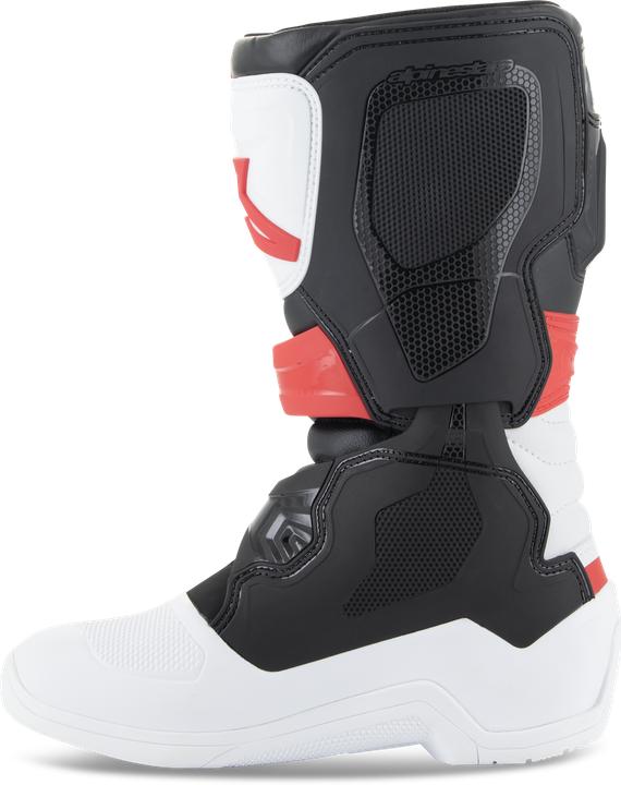 Actual product image Alpinestars Boots Tech 3s Yth Wht/Red 5/ (Girls, 38)