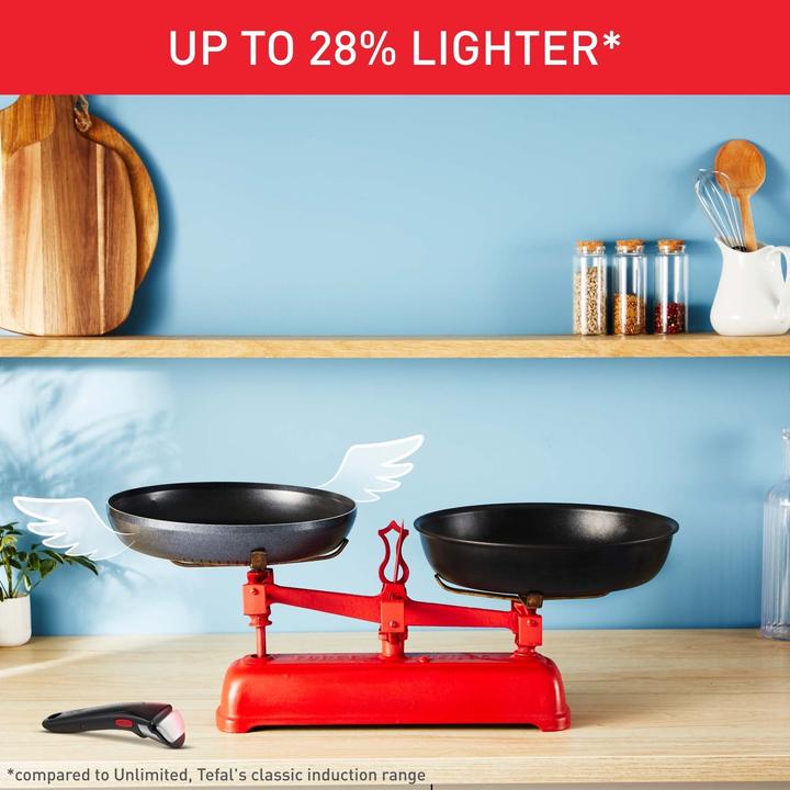 Productafbeelding Tefal Ingenio So Light Pannenset - 5-delig - Inductie (L7239523) (Kookpotten en pannenset, Aluminium)