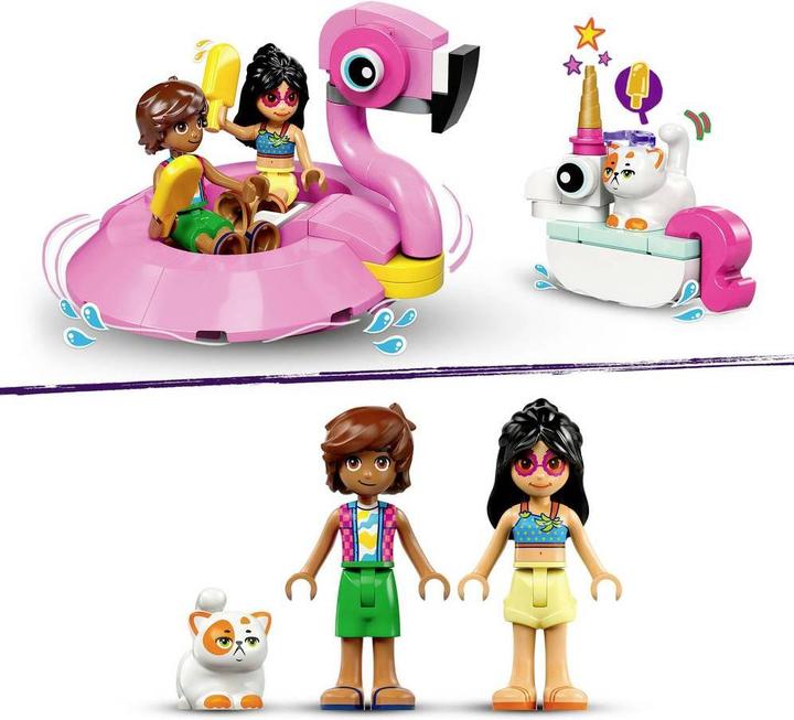 Produktbild LEGO 42658 ® FRIENDS Poolparty mit Einhorn und Flamingo (42658, LEGO Friends)