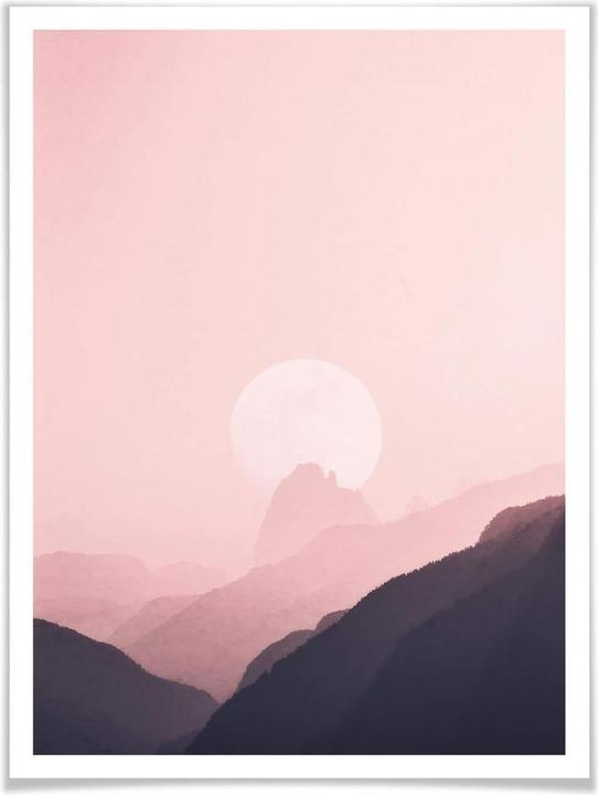 Produktbild Trenddeko Pink Sunrise (40 x 50 cm)