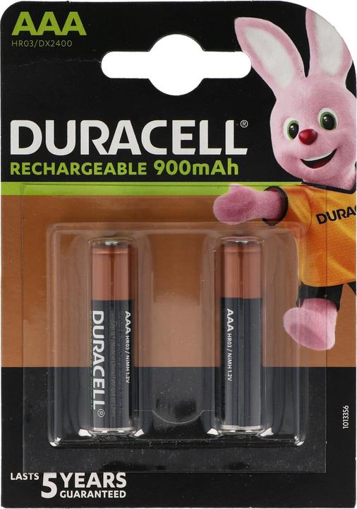 Immagine prodotto Duracell Rechargeable (2 pz., AAA, 900 mAh)