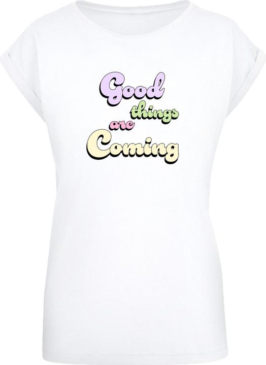 Produktbild Merchcode Ladies Good Things Extended Shoulder Tee - 112623 (L)
