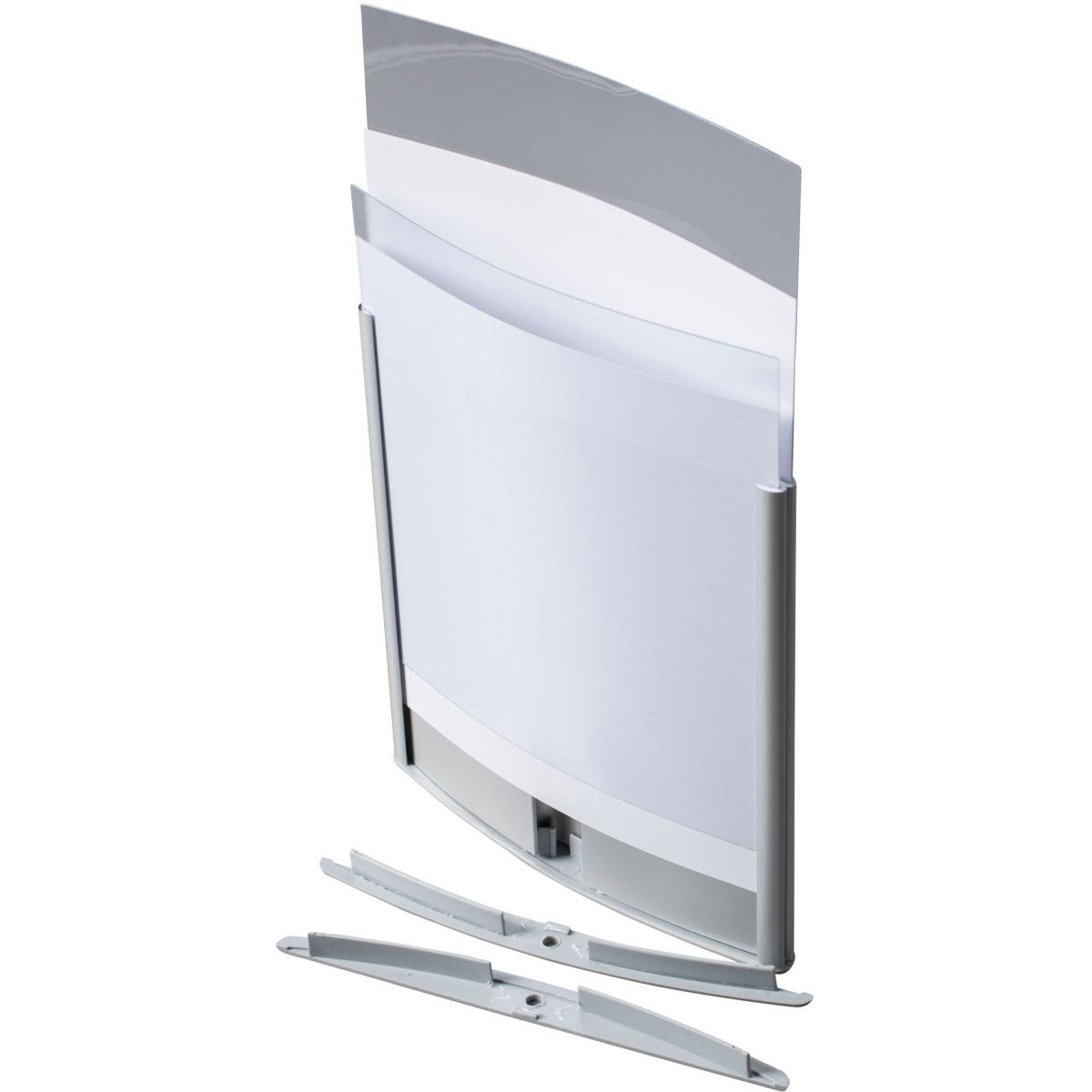 Ultradex, Informationsschild, Türschild Serie Color 178x122mm Aluminium gewölbt silber