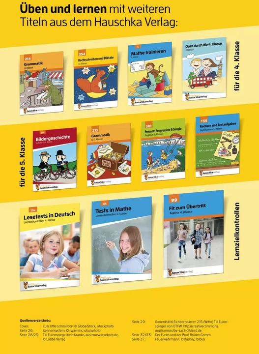 Produktbild Tests in Deutsch - Lernzielkontrollen 4. Klasse (Deutsch, Mascha Greune, Ulrike Maier, 2022)