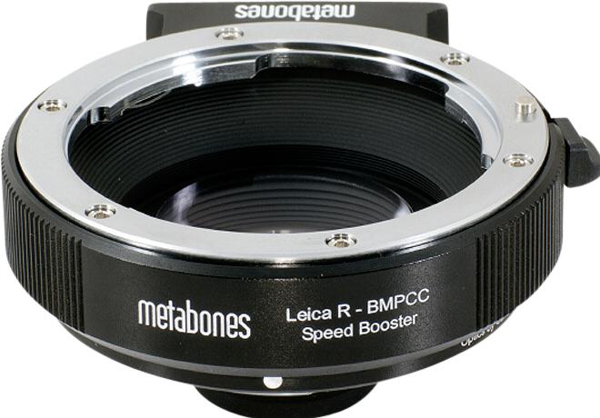 Metabones Speed Booster Leica R on Blackmagic BMPCC MFT