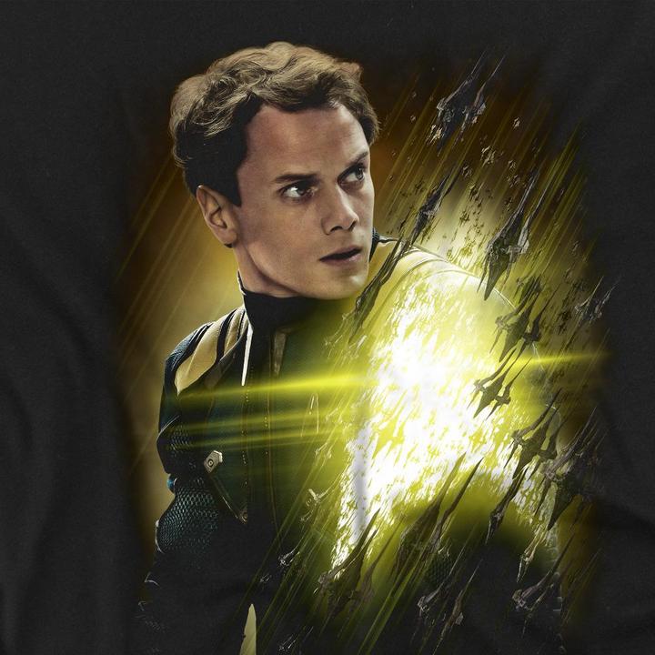Actual product image Star Trek Beyond Mens Chekov Poster T-Shirt (XXL)