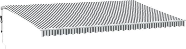 Produktbild vidaXL Markise Gelenkarmmarkise Sonnenmarkise Automatisch mit LED 600x350cm (6 m)