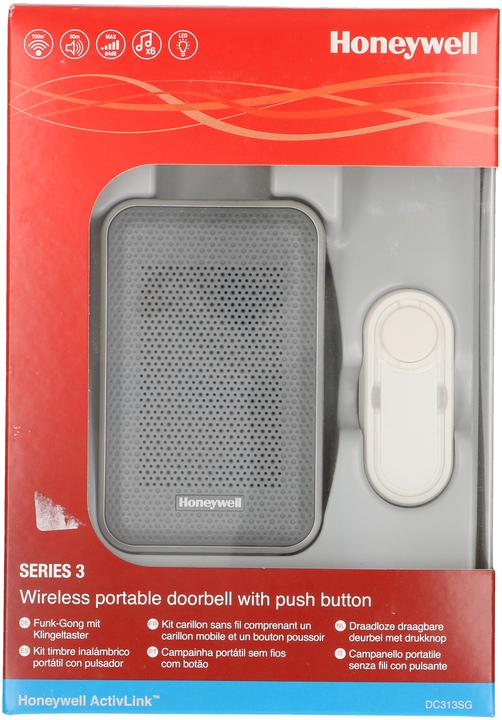Produktbild Honeywell Funkgong Komplett-Set DC313SG (Kabellos)