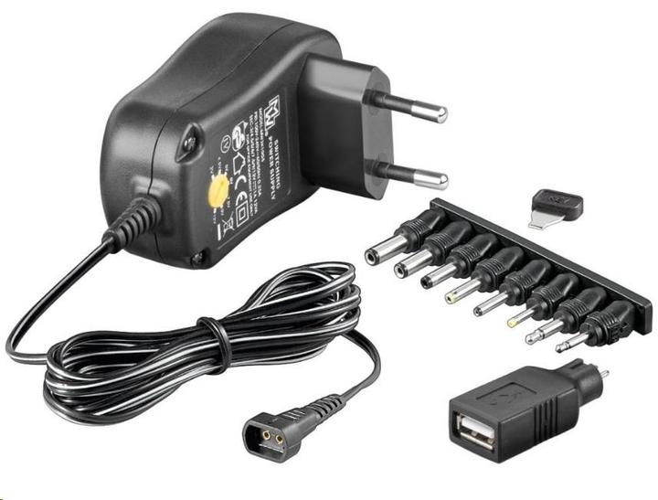 Actual product image Goobay Universal-Netzteil 3 V - 12 V