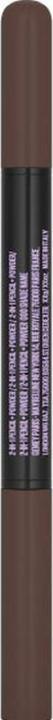 Image du produit Maybelline New York Brow Satin Duo 04 Dark Brown (4 Brun foncé)