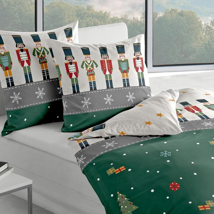 Actual product image Traumschlaf Nutcracker (Bedding set, 135x200 cm + 80x80 cm)