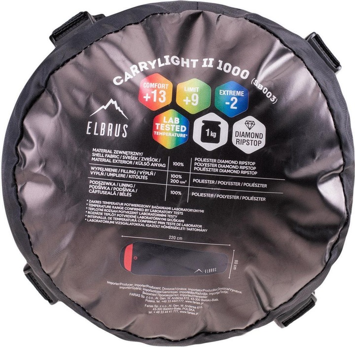 Actual product image Elbrus CARRYLIGHT II 1000