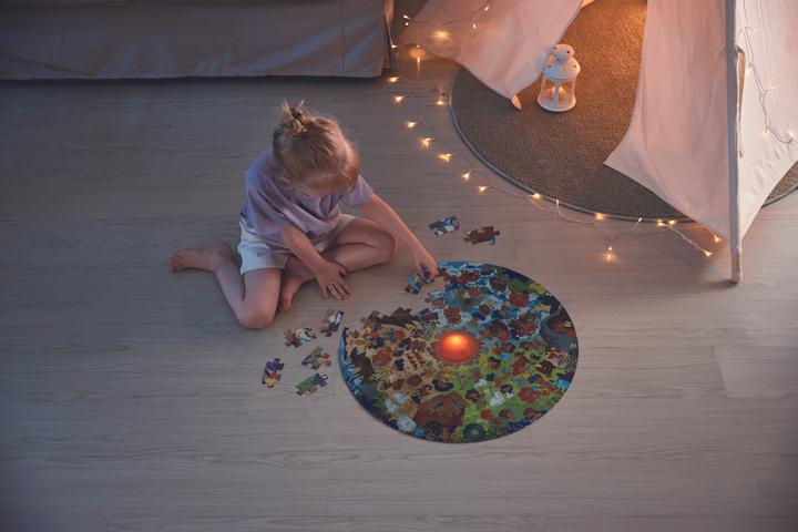 Produktbild Hape Puzzle Steinzeit (100 Teile)